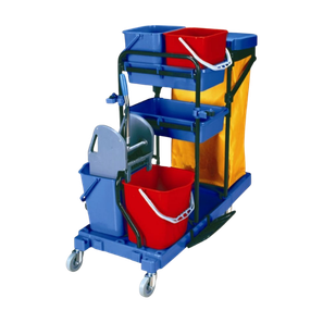 Janitorial Housekeeping Trolley with Wringer System